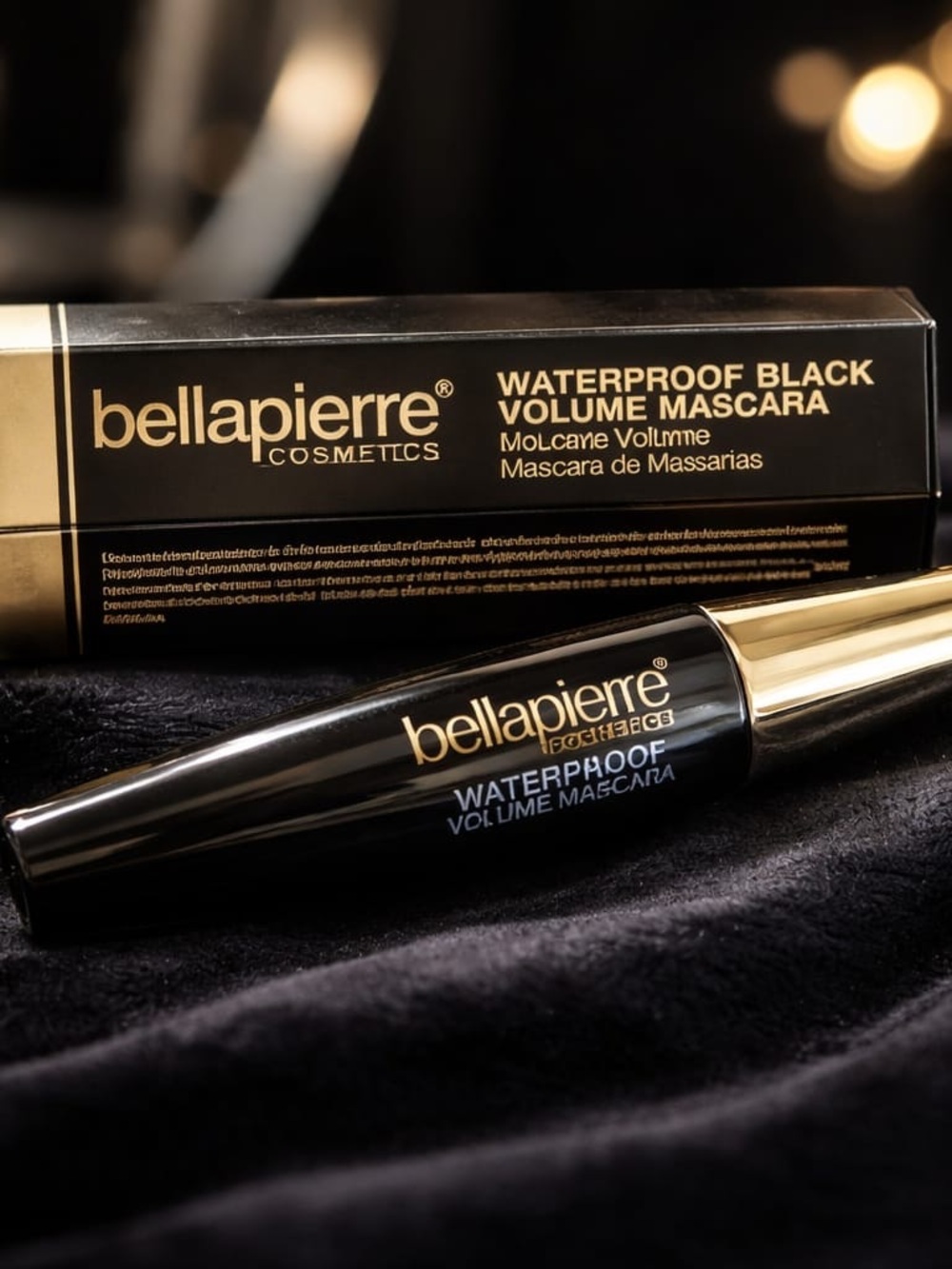 bellapierre Waterproof Black Volume Mascara — Black Lash Boost